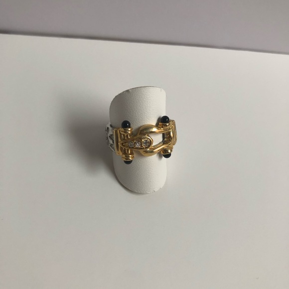 Jewelmint Chevron Stackable Rings + Mixed metal - Picture 8 of 8